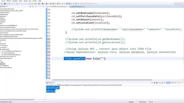 Part-3| SDET Essentials| How to Convert Database Results into JSON Files