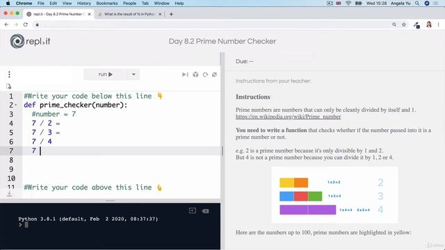 [Interactive Coding Exercise] Prime Number Checker | The Complete Python Pro Bootcamp for 2022