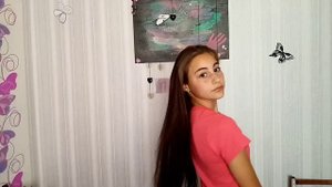 Подстригла свои длинные волосы // Смена причёски