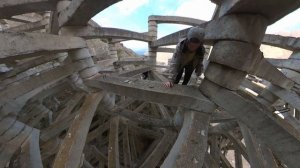 Селеуловитель в Тырныаузе. Противоселевая дамба - памятник которого скоро не будет