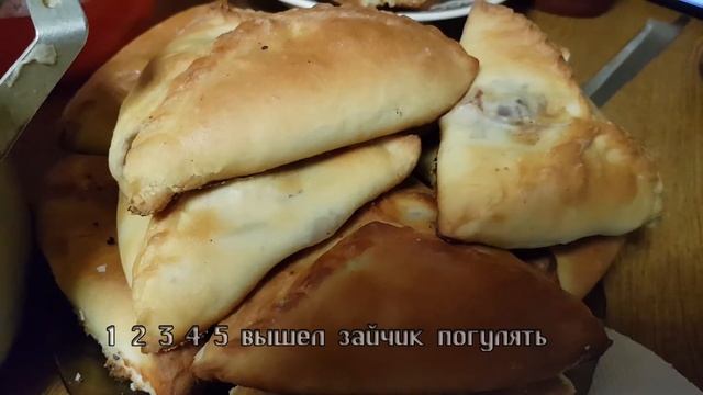 Татарская еда Очпочмак Треугольник Показ