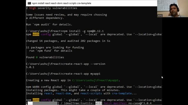 React App Installation смотреть онлайн