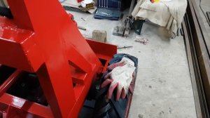 Минипогрузчик. Подключение и проверка гидравлики.