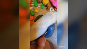 Обзор на) Поделки из лёгкого? пластилина ?