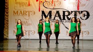 Ирландский танец "Reel" школа танцев МАРТЭ - 2013