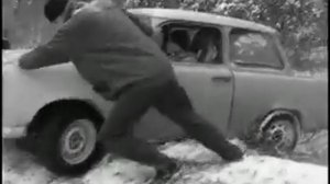 Extreme !!!!!!! Trabant Drift mit Crash (Ungarn)