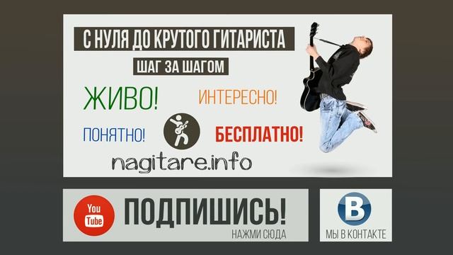 nagitare.info - Аккорды для гитары, САМОУЧИТИТЕЛЬ и ВИДЕОУРОКИ игры на гитаре онлайн смотреть онлайн