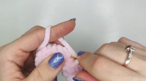 Вязаное сердце крючком за 15 минут. Мастер класс. Просто, быстро и красиво. Плюшевый брелок сердце