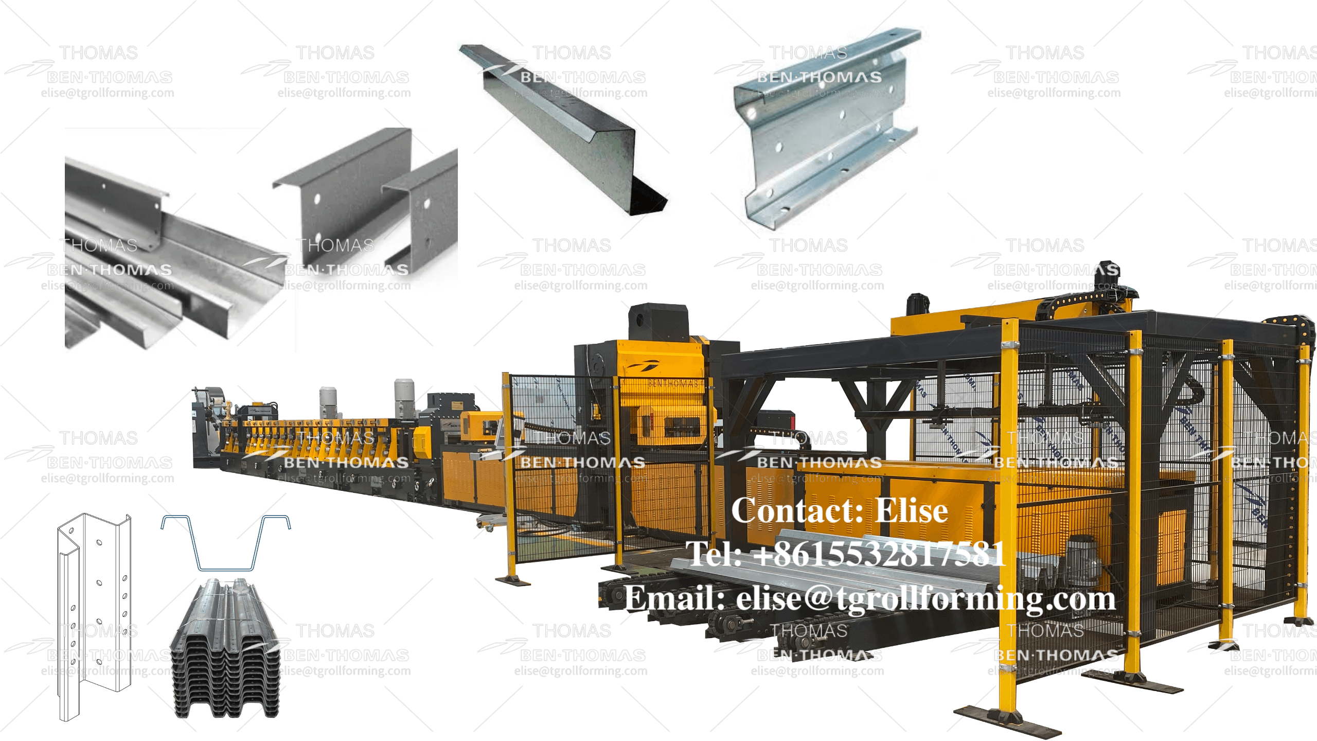 Линия профилирования листового металла | Профилирующие линии и оборудование смотреть онлайн