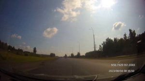 Driving in Sverdlovsk region: Екатеринбург - Сухой Лог 04/08/2023 (timelapse 4x)