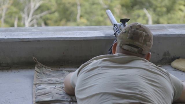 M249 Machine Gun & M110 Sniper Rifle • Special Ops Group USAF смотреть онлайн