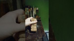 Рукоять для ножа из пробки своими руками
