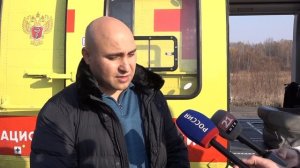 В ЕАО прибыл многоцелевой легкий вертолет санитарной авиации "Ансат"
