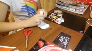 Коллаж из журналов.