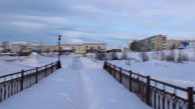 Мост для пешеходов на Горном не чистят смотреть онлайн