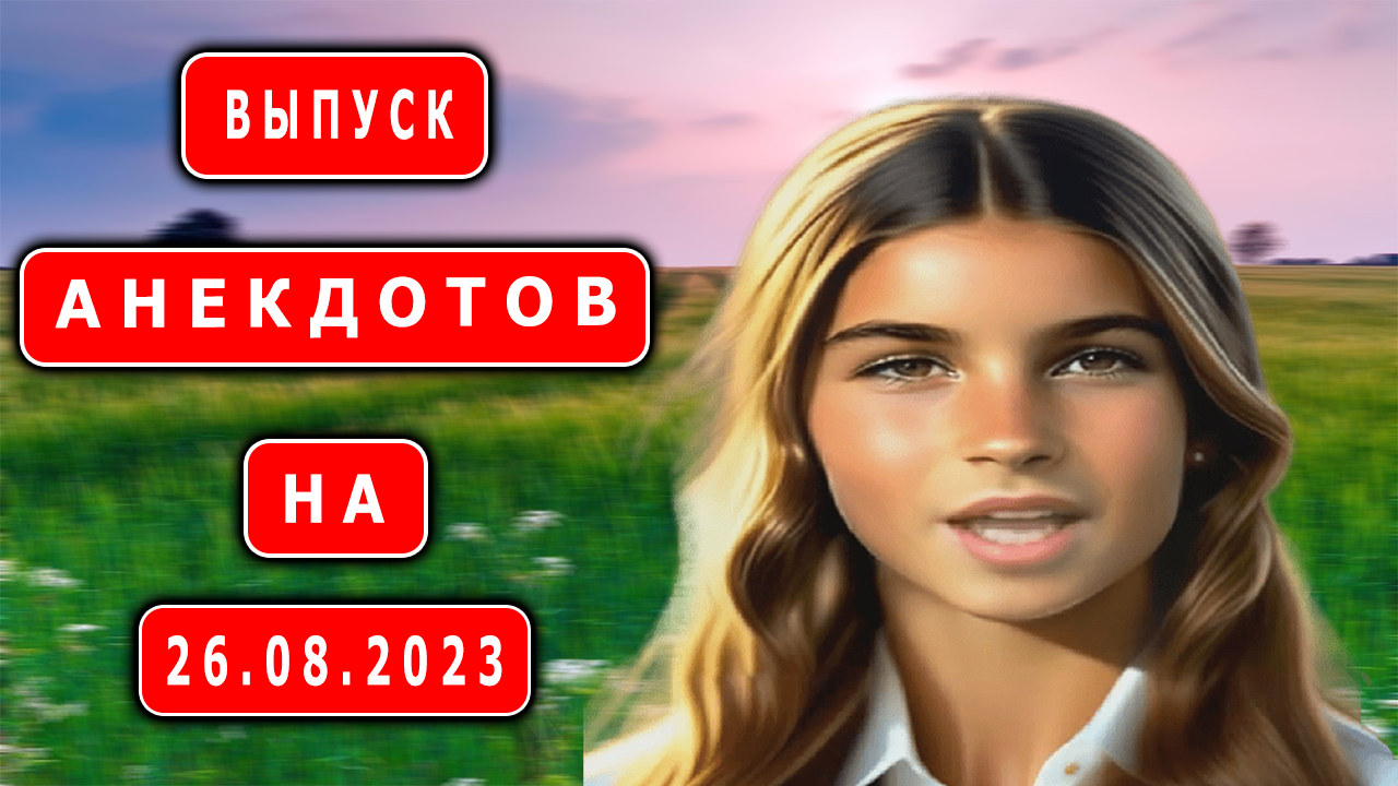 Выпуск анекдотов на 26.08.2023