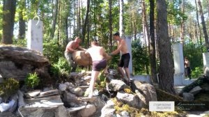 Камни в ландшафтном дизайне (#LANDSCAPE) Как устанавливать крупные валуны!