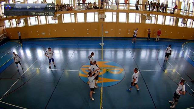ГБУ Мосветстанция - Комитет ветеринарии Волейбол - Финал - 19.06.2018