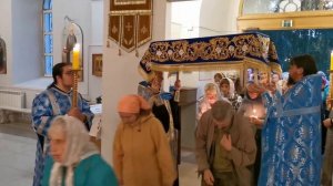 ДО СЛЁЗ… Чин погребения Божией Матери. Крестный ход с плащаницей