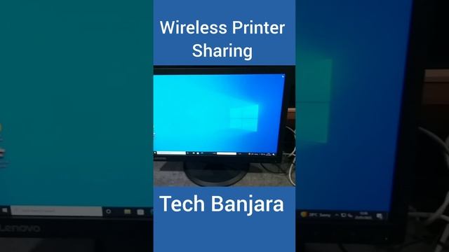 Wireless Printer Sharing windows 10