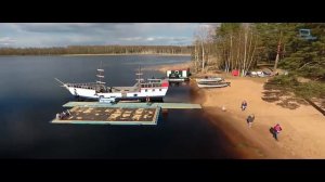 Аэросъемка, детские развлечения,красивое и необычное место, ДФ Парус, база отдыха