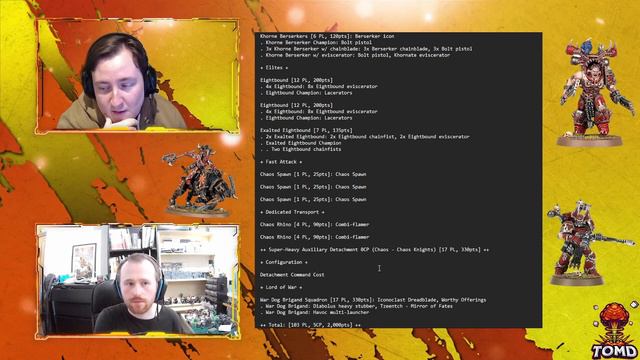TOMD Episode 1: Just How Angry, is too Angry? World Eaters Competitive Breakdown смотреть онлайн