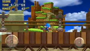 Играю в Sonic Forces 2D с изменнёной музыкой