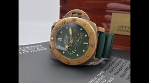 Обзор часов Panerai Luminor Submersible 1950 3 Days Power Reserve Automatic Bronze 47 mm PAM00507