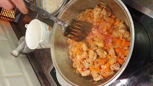 ПЛОВ ИЗ СВИНИНЫ И КУРИЦЫ АВТОРСКИЙ