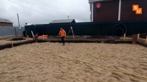 УСТРОЙСТВО ОСНОВАНИЯ ДЛЯ ПЛИТНОГО ФУНДАМЕНТА. КАК КОПАТЬ КОТЛОВАН, КАКОЙ ВЫБРАТЬ ПЕСОК