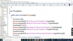 Java Program for Methods of a Thread Class || Methods of a Thread Class | Thread class methods(Java