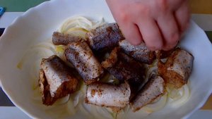 РЫБА ХЕК С КАРТОШКОЙ В ДУХОВКЕ