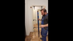 How to hang doors using Wolfcraft PRO Door frame assembly kit Pertura Perla 05 Hornbach