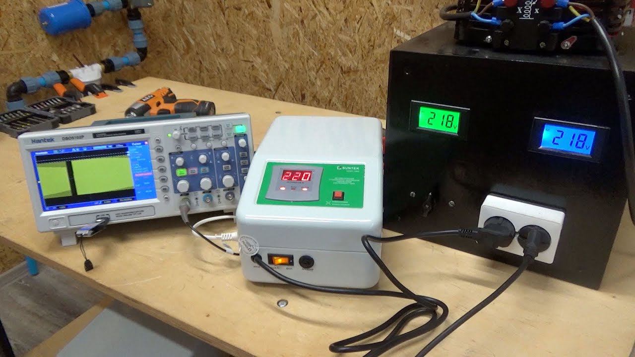 Обзор Suntek СНЭТ 1000ВА. Релейный стабилизатор напряжения смотреть онлайн