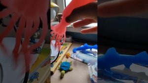 распаковка игрушек морские обитатели. лучше энд ко макси