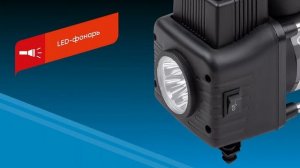 Двухцилиндровый компрессор с цифровым манометром AUTOVIRAZH AV-010999