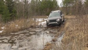 Весенний offroad на Дастере / Spring offroad on Duster / Maxxis Razr AT 265/75R16