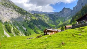 Штаубифаль, Швейцария - Самый удивительный водопад на Земле - Расслабляющие звуки природы. 4k_60fps.