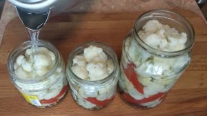 Маринованная цветная капуста / Цветная капуста на зиму / Цветная капуста в банке