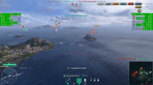 Авианосец НАХИМОВ 370К Урона! Мир кораблей World of Warships