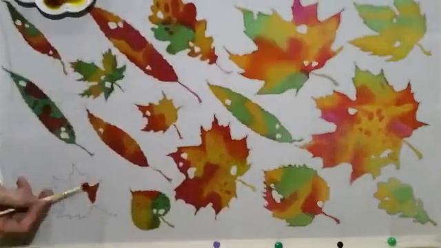 Творческая мастерская Светланы Зоммер I Мастер-класс "Осенний листопад" смотреть онлайн