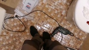 Установка смесителя к накладной раковине