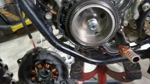 Ktm300exc 2017 ремонт стартера