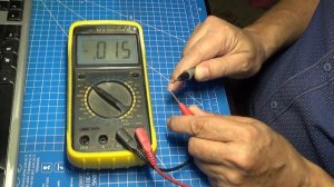 DT9205A continuity beeper / тест звуковой прозвонки