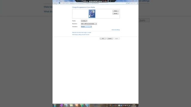 HOW TO CHANGE SCREEN RESOLUTION OR ROTATE PC SCREEN | VISHAL