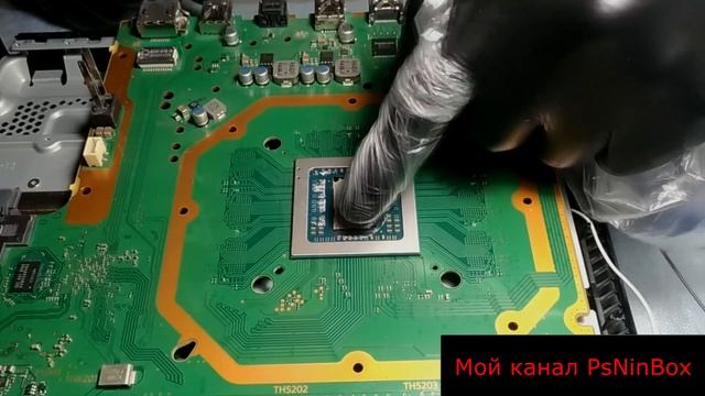 Как поменять термопасту на Playstation 4 pro( Fat, Slim) подробная инструкция(канал PsNinBox) смотреть онлайн