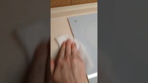 Выведение пятна Фукорцина с искусственного камня водкой