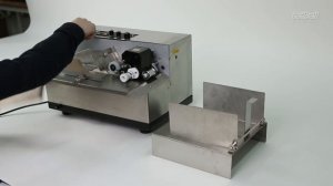 the operation of the solid ink roll coding machine MY-380F