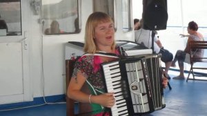 Ах Самара- городок на аккордеоне, Любовь Гришанова Самара