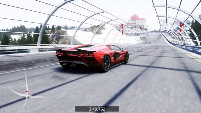 AC - LAMBORGHINI COUNTACH 2022 en Bernese Alps (Forza M7 track) - Assetto Corsa Mods смотреть онлайн